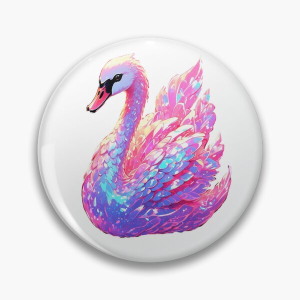 Item preview, Pink swan designed and sold by LevCreates.