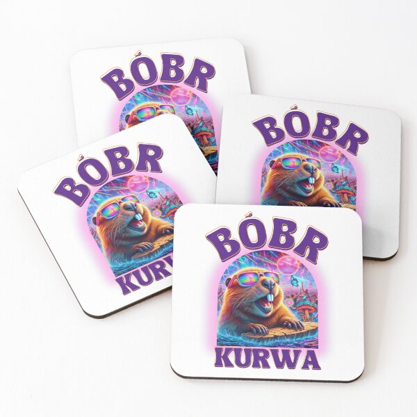 Artikelvorschau, Bóbr Kurwa Der Rave-Biber entworfen und verkauft von SHELOPS.