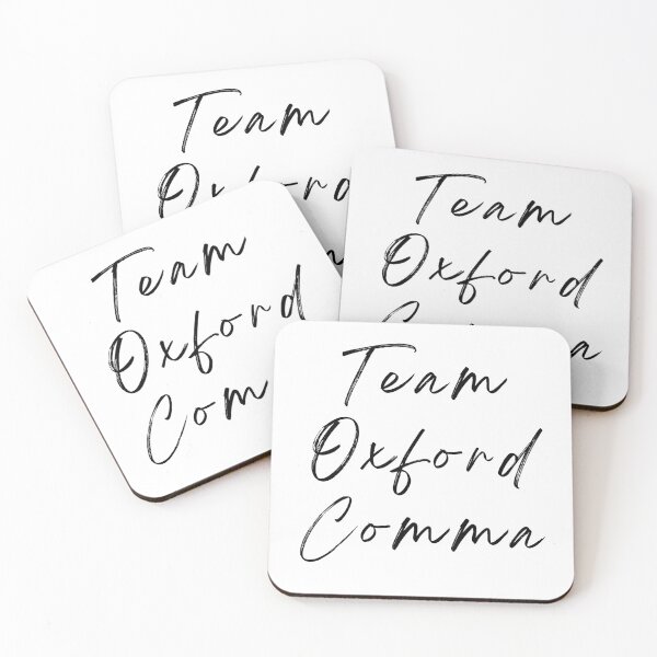 Artikelvorschau, Team Oxford Comma entworfen und verkauft von TheBookishLife.