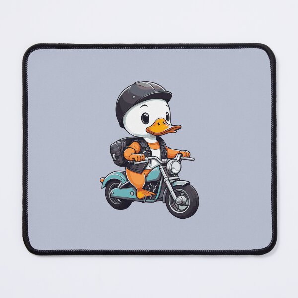 Item preview, Cute duck bike rider designed and sold by Atlantico54.