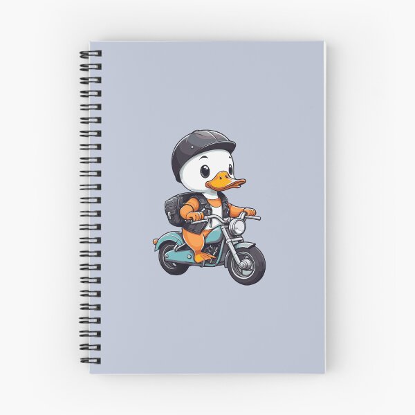 Item preview, Cute duck bike rider designed and sold by Atlantico54.