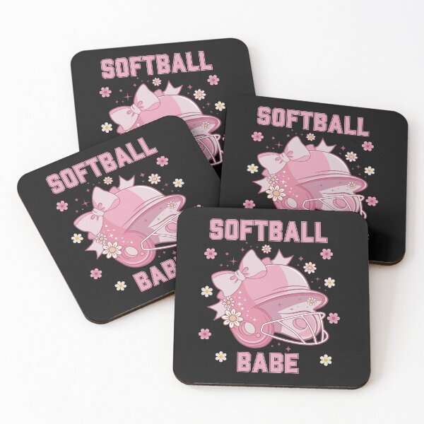 Item preview, Pink Couquette Softball Babe Design designed and sold by AlienOccupation.
