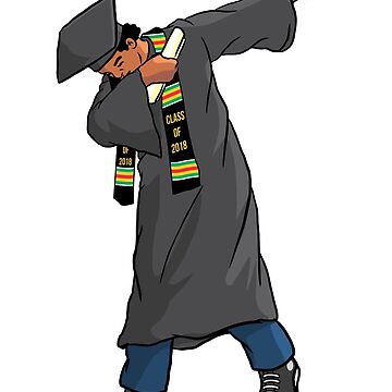 Download "The Dabbing Black Girl Graduation Class of 2018 Gift T ...