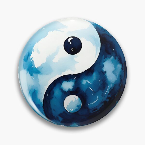 Item preview, Yin Yang Watercolor Harmony: A Vibrant Flow of Balance designed and sold by H Jonas.