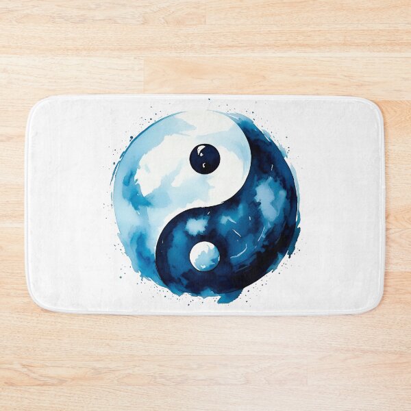 Item preview, Yin Yang Watercolor Harmony: A Vibrant Flow of Balance designed and sold by H Jonas.