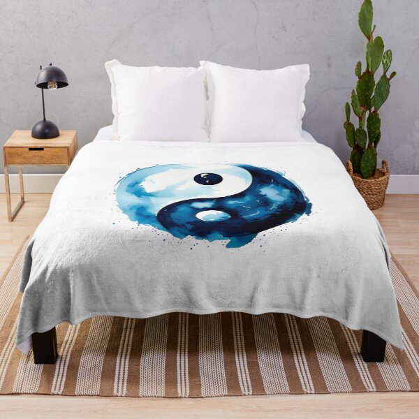 Item preview, Yin Yang Watercolor Harmony: A Vibrant Flow of Balance designed and sold by H Jonas.