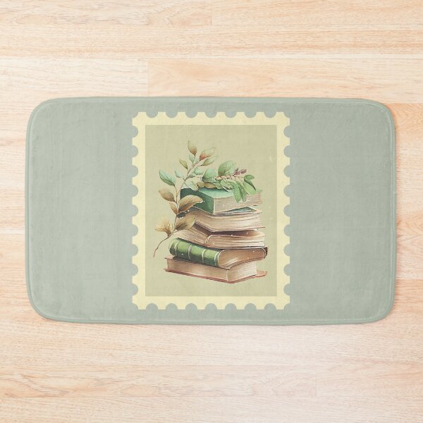 Item preview, Green books stamp designed and sold by Neadoodles.