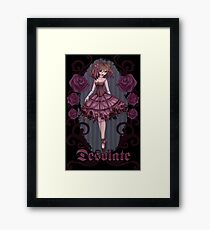 Gothic Ballerina Desolate Framed Print