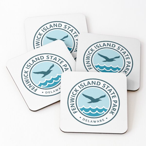 Item preview, Fenwick Island State Park Delaware Waves And Seagull designed and sold by bivenart.