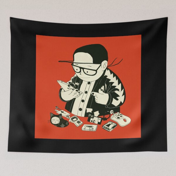 Item preview, Retro Gamer Geek designed and sold by DinoPals.