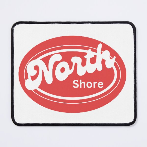 Item preview, North Shore Red Beach Graphic Retro T-shirt designed and sold by ThinkNature!.