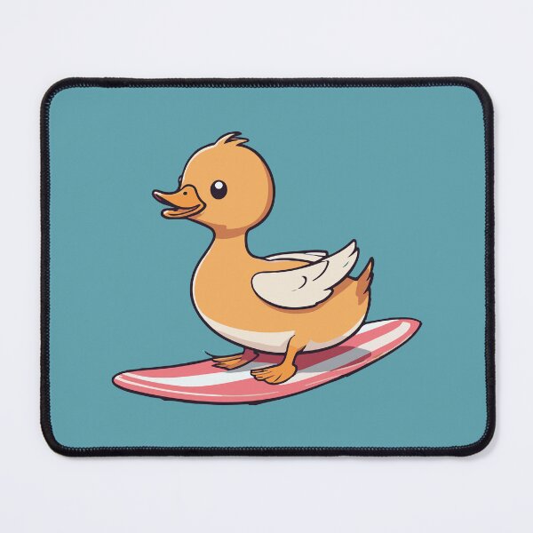 Item preview, Cute duck surfer designed and sold by Atlantico54.