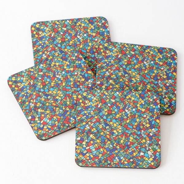 Item preview, Abstract Colorful Stained Glass Pattern designed and sold by calibrit.