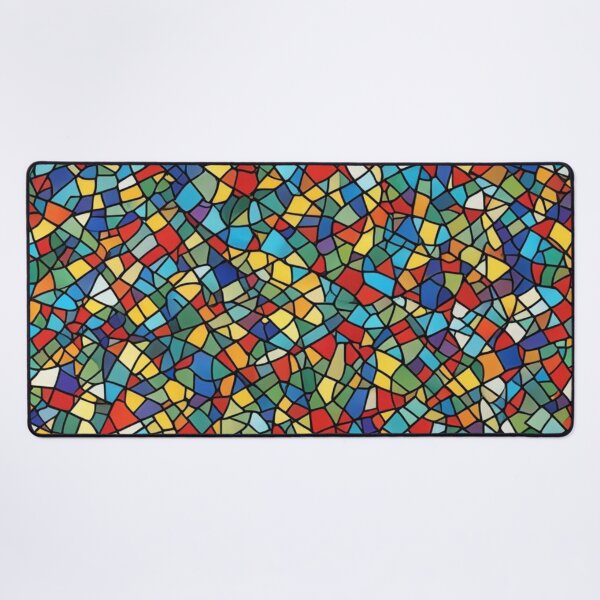 Item preview, Abstract Colorful Stained Glass Pattern designed and sold by calibrit.