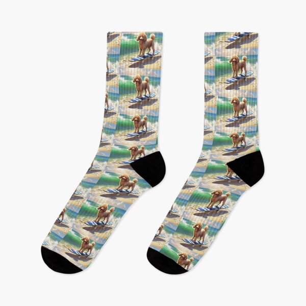 Item preview, Patinetas de caniche albaricoque designed and sold by Astralia.