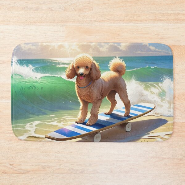 Item preview, Apricot poodle skateboards designed and sold by Astralia.