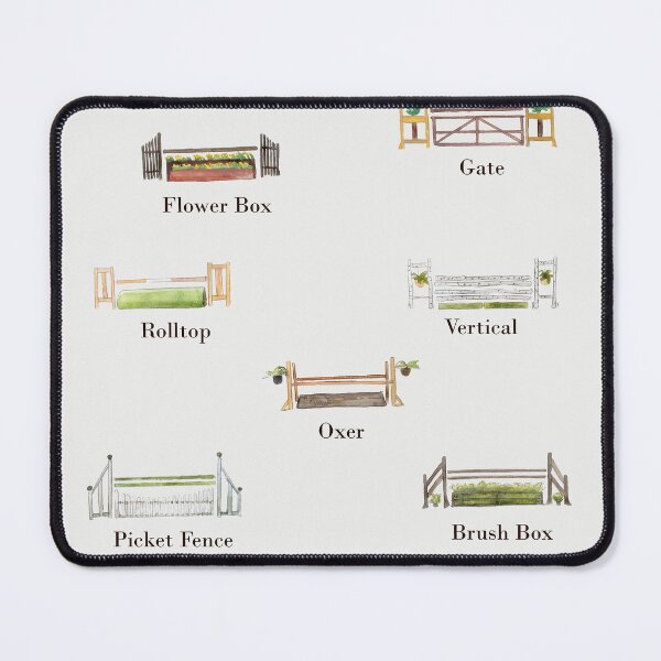 Item preview, Classic Hunter Jumps Print designed and sold by Lavender Woodman.