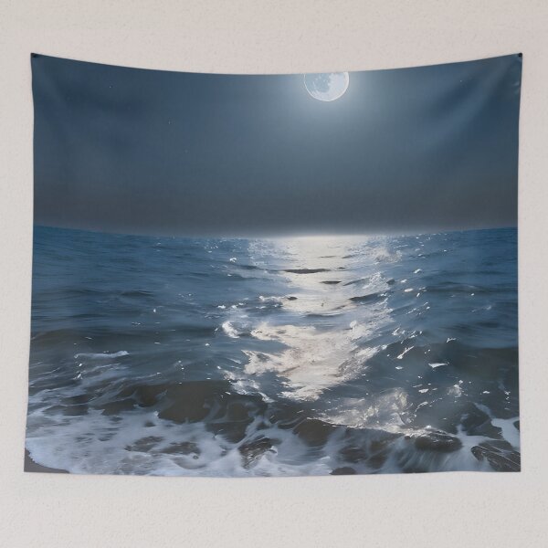 Item preview, Rhythmic Waves On A Peaceful Night designed and sold by Hall-O-Gram.
