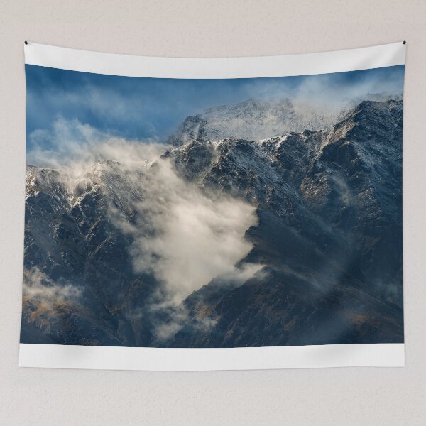 Item preview, Windswept Snow Covered Peaks of New Zealand designed and sold by JohnKarmouche.