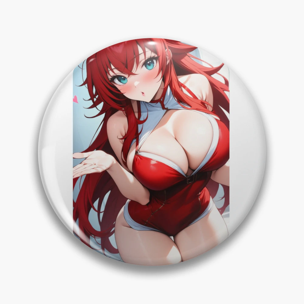 Rias Gremory Ecchi waifu anime girl kissing