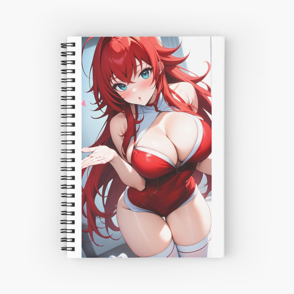 Rias Gremory Ecchi waifu anime girl kissing