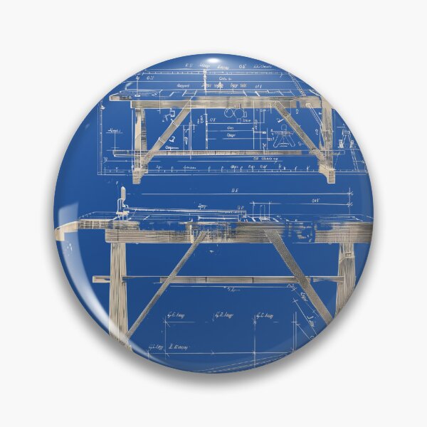 Item preview, Woodworker's Blueprint Art designed and sold by Obsidian Ink by Wilshire.