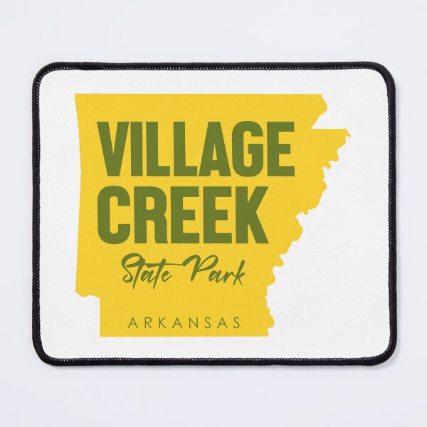 Item preview, Village Creek State Park Arkansas Map designed and sold by bivenart.