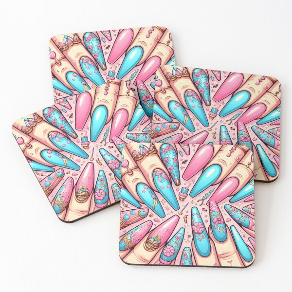 Item preview, Extra baddie nails pattern designed and sold by Thedigital91.
