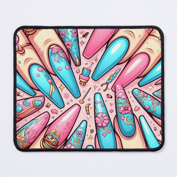 Item preview, Extra baddie nails pattern designed and sold by Thedigital91.