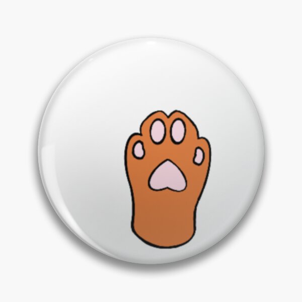 Item preview, Cat Paw - Orange designed and sold by Rosku-Critters.