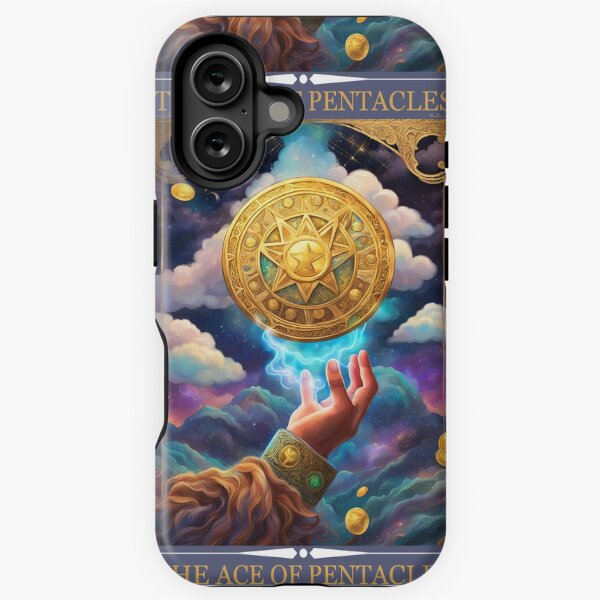 Item preview, ACE OF PENTACLES designed and sold by SilverGhostNine.