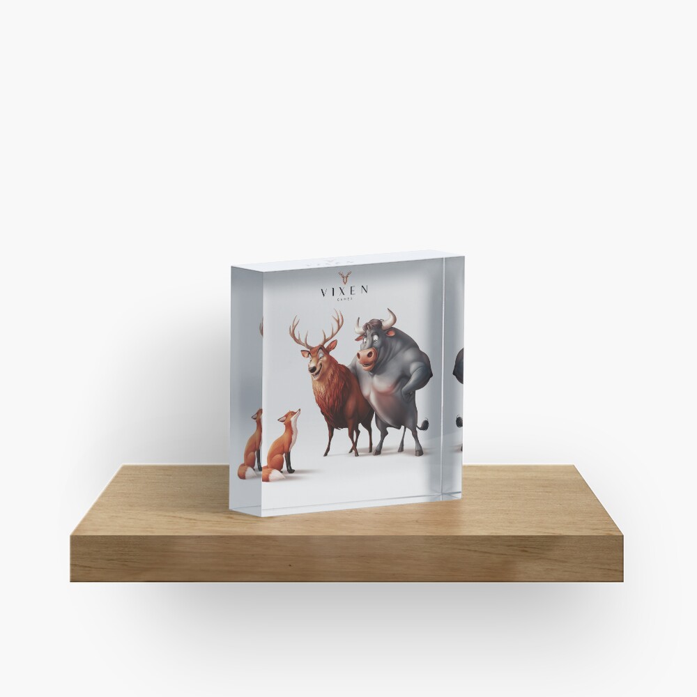 Item preview, Acrylic Block designed and sold by Vixen-Games.