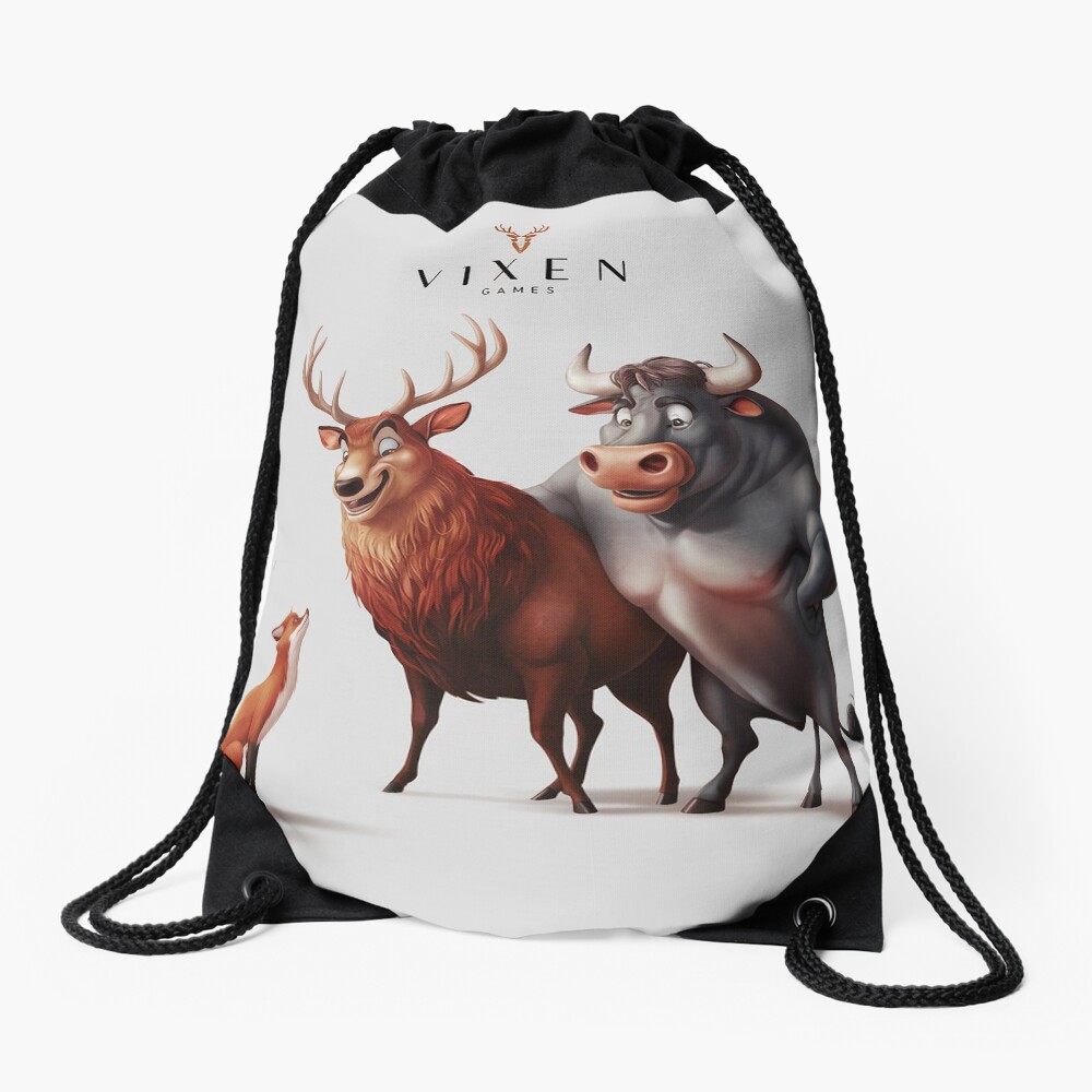 Item preview, Drawstring Bag designed and sold by Vixen-Games.