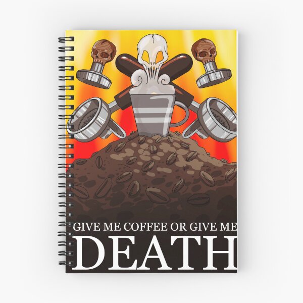 Item preview, Give me Coffee or Give Me Death (Poster) designed and sold by fibbunny.
