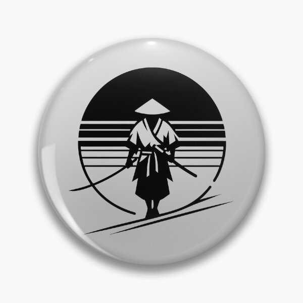Item preview, Samurai (Black Color) designed and sold by DesignsByKazu.