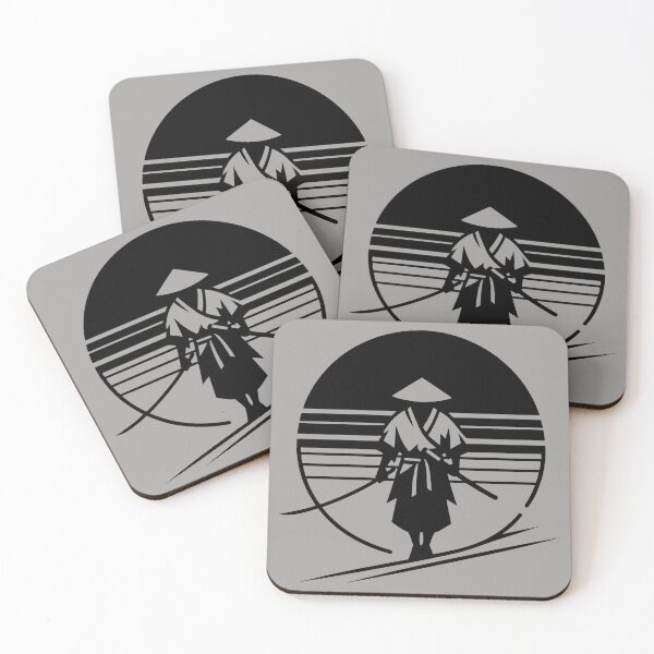 Item preview, Samurai (Black Color) designed and sold by DesignsByKazu.