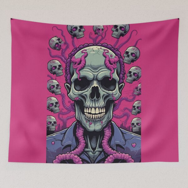 Item preview, mind controlling zombie skull designed and sold by 90's Misaki.
