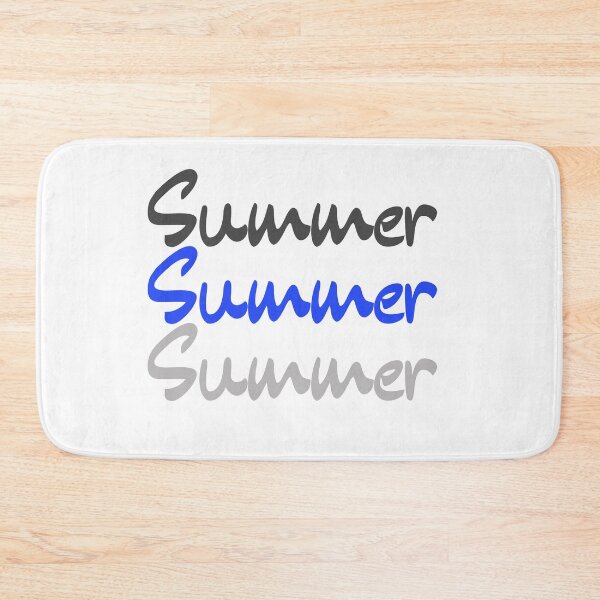 Item preview, Summer Blue Cursive Graphic T-shirt designed and sold by ThinkNature!.