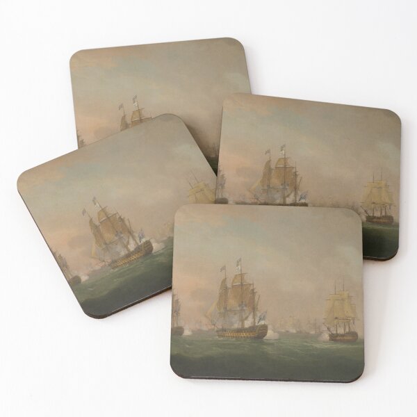 Item preview, Napoleonic Wars - Battle of Cape Finisterre - Naval Battles - 1805 designed and sold by TheHappyK.