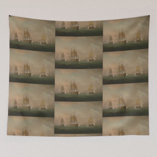 Item preview, Napoleonic Wars - Battle of Cape Finisterre - Naval Battles - 1805 designed and sold by TheHappyK.