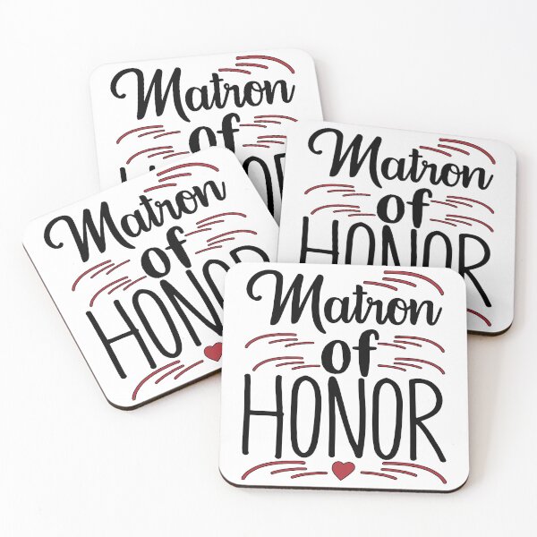 Item preview, MATRON OF HONOR. designed and sold by Rejiboustarts.