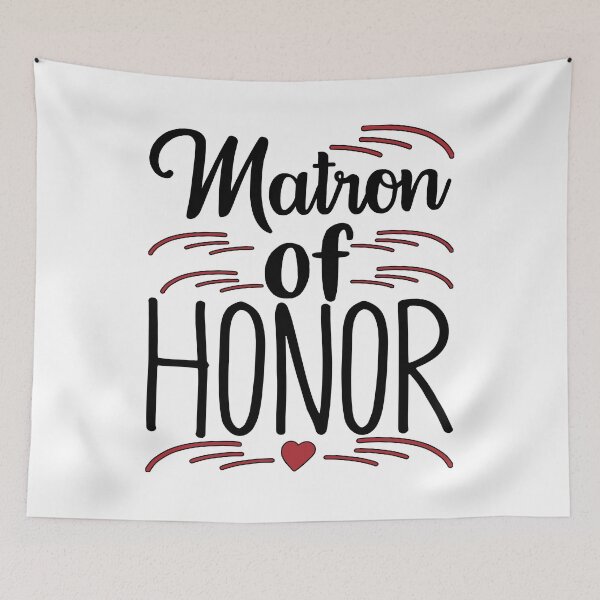 Item preview, MATRON OF HONOR. designed and sold by Rejiboustarts.