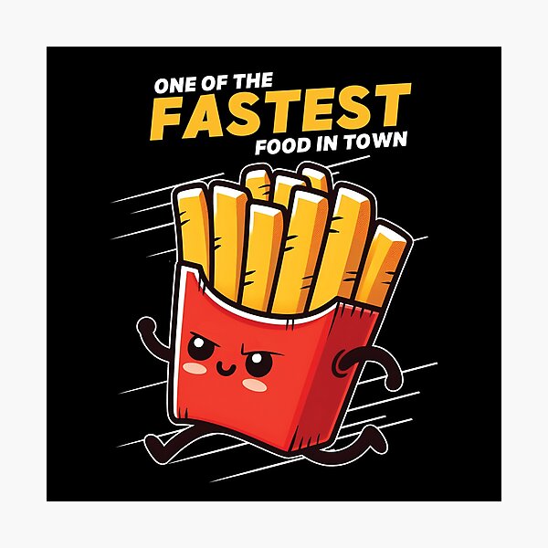 Item preview, One Of The Fastest Food In Town designed and sold by The magic  Yellow bus.