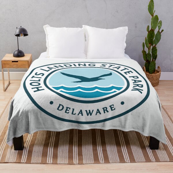 Item preview, Holts Landing State Park Delaware Waves And Seagull designed and sold by bivenart.