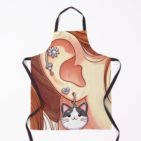 Item preview, Cat cartilage earring designed and sold by Thedigital91.