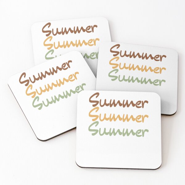 Aperçu de l'œuvre Summer Colorful Cursive Graphic T-shirt créée et vendue par ThinkNature!.