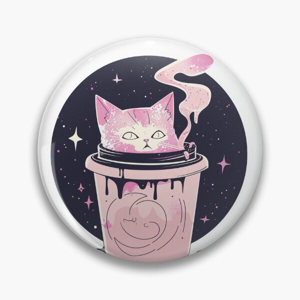 Item preview, Pink Nebula Catpuccino designed and sold by EtherealShadows.
