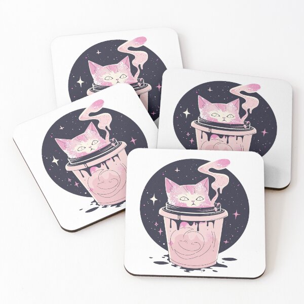 Item preview, Pink Nebula Catpuccino designed and sold by EtherealShadows.