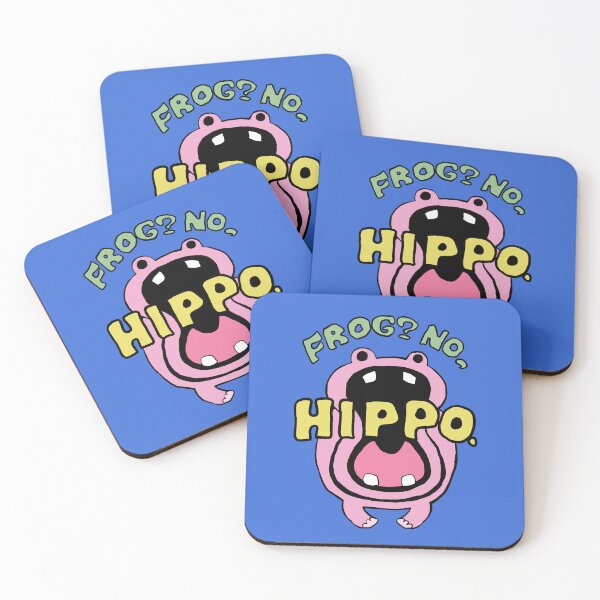 Item preview, Frog? No, Hippo. designed and sold by rufflestruffles.