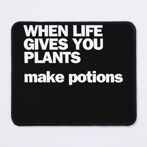 Item preview, When life gives you plants, brew potions from them designed and sold by GartenIdeen.
